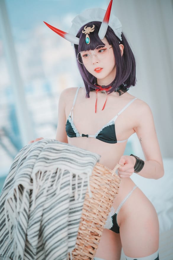 장주(Isabella) –017[DJAWA] Shuten Douji Maid cosplay[73P/636MB]-1