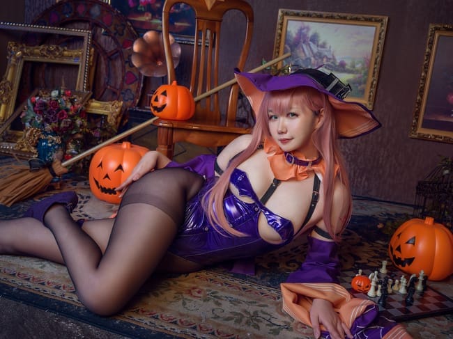 麻花麻花酱 – NO.41 Memphis Halloween (Azur Lane)[40P-425MB]-4