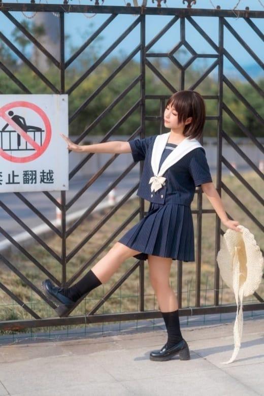 喵糖映画 JKL.024 深蓝JK至服 [40P/598MB]-1