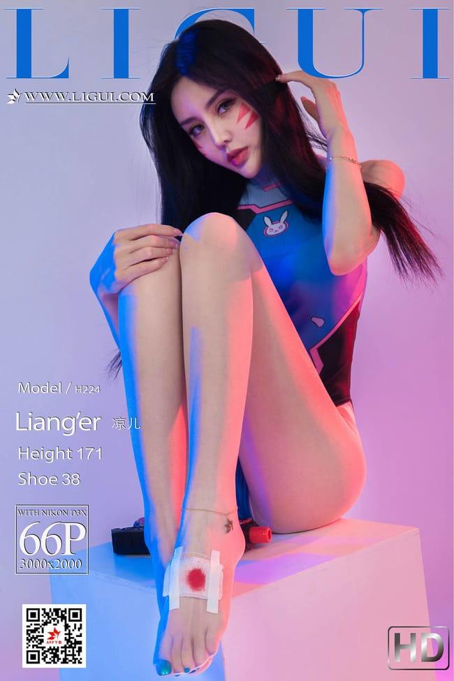 [Ligui丽柜]2022.04.25《先锋丽影》凉儿 [66+1P/70.6MB]-1