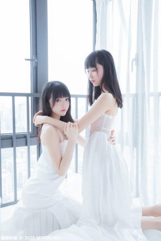 [喵糖映画]VOL.173 新娘与伴娘 姐妹花 [54P/929M]-1