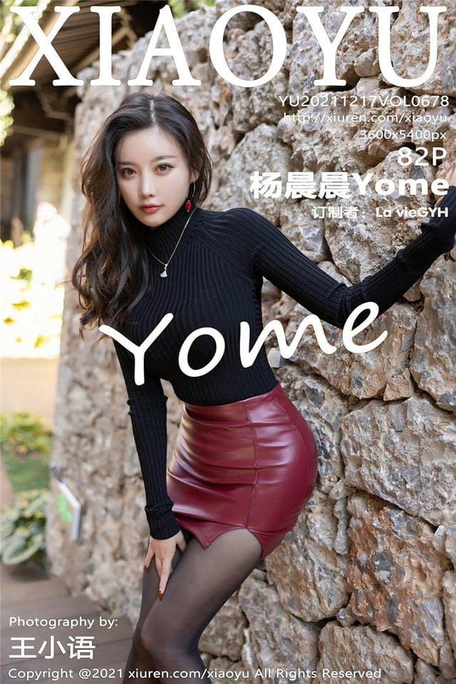 [XIAOYU语画界]2021.12.17 VOL.678 杨晨晨Yome[82+1P／796MB]c-1