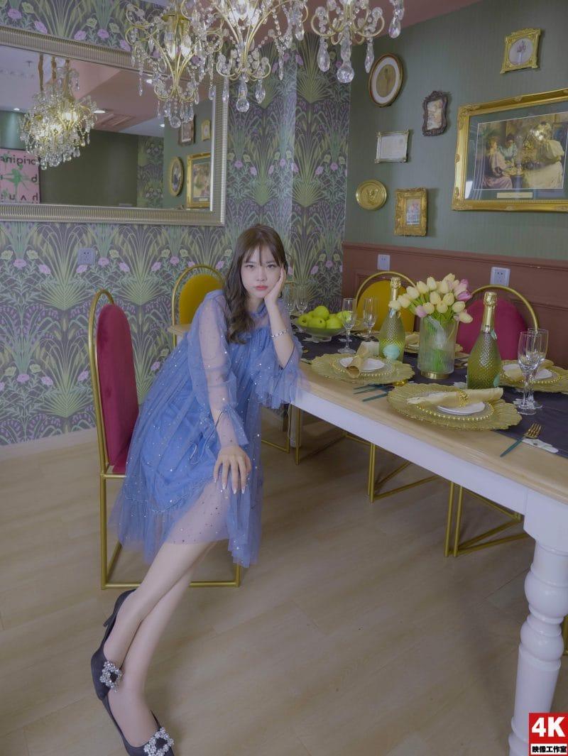 [Ligui丽柜]2022.04.22《法式幽默》小琳琳[86+1P/145MB]-1