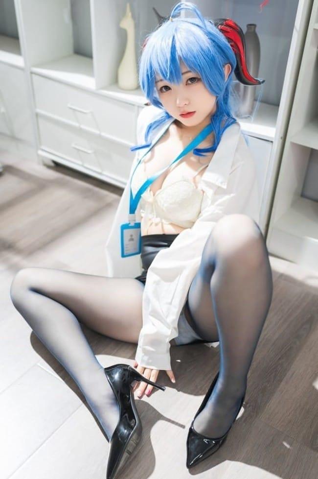 花铃 – NO.19 甘雨秘书ol [93P-574M]-2