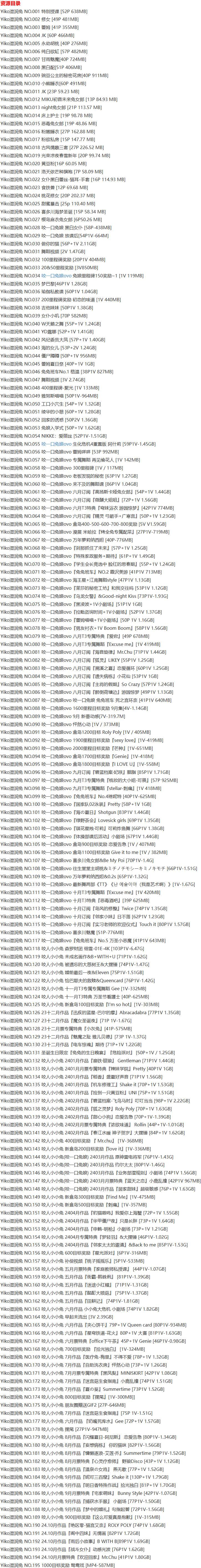 咬一口妃妃酱 – 微密圈写真&视频合集【持续更新中】-1