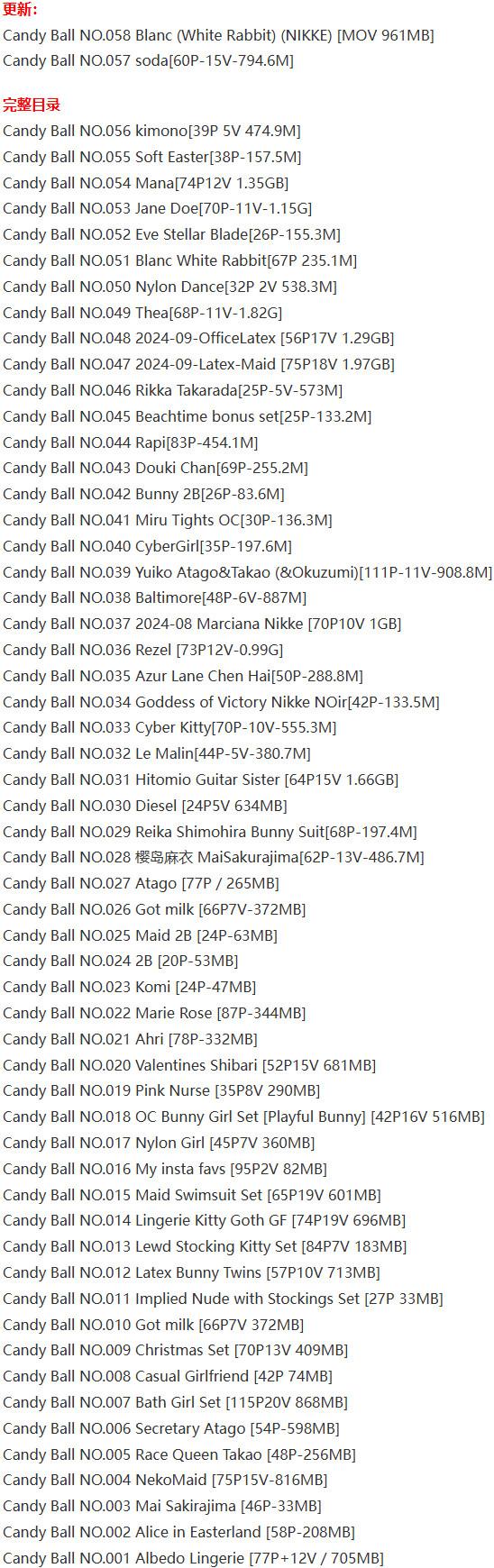 Candy Ball – 写真图包合集【持续更新中】-5