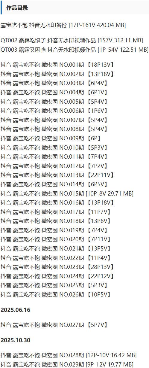 露宝吃不饱 – 微密圈等写真&视频合集【持续更新中】-1